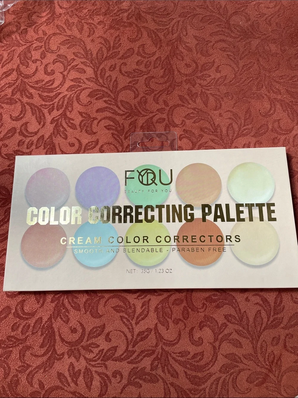 Makeup Color, correcting pallet for your face